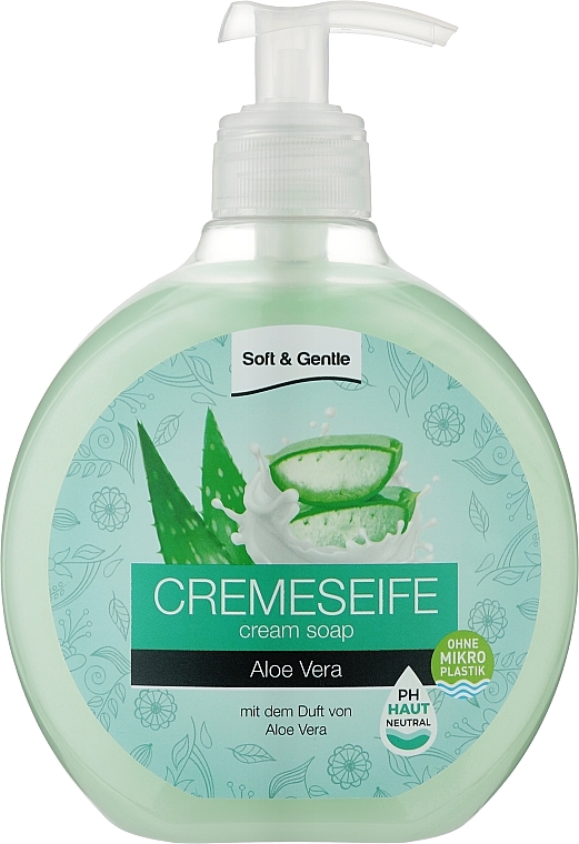 Aloe Vera Liquid Soap - Soft & Gentle  — photo N1