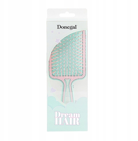 ヘアブラシ、1291、ミントピンク - Donegal Dream Hair Brush — photo N3