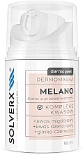 Fragrances, Perfumes, Cosmetics Melano Face Mask - Solverx Dermopeel Mask