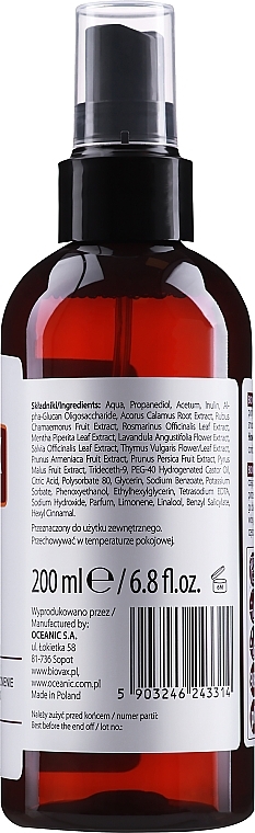 Hair Spray 'Apple Vinegar' - L'biotica Biovax Botanic Hair Sprey — photo N2