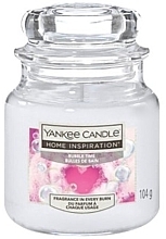 Scented Candle in Jar - Yankee Candle Home Inspiration Bubble Time — photo N1