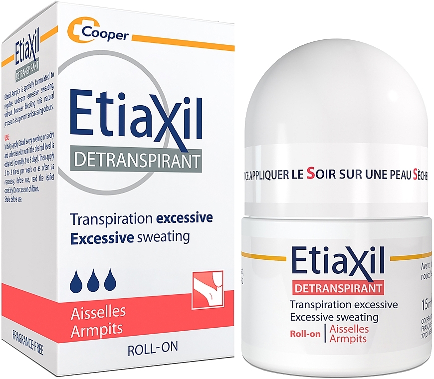 Normal Skin Antiperspirant - Etiaxil Strong Antiperspirant Roll-on — photo N4