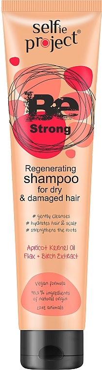 Moisturising Shampoo - Maurisse Selfie Project Be Strong Regenerating Shampoo — photo N1