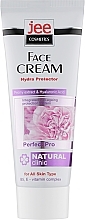 Fragrances, Perfumes, Cosmetics Face Cream with Peony Extract & Hyaluronic Acid - Comby