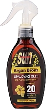 Fragrances, Perfumes, Cosmetics Tanning Oil - Vivaco Sun Argan Oil SPF 20