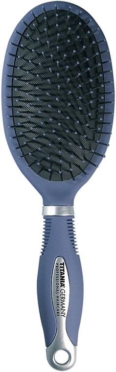 Oval Massage Hair Brush, 26cm - Titania Salon Professional — photo N1