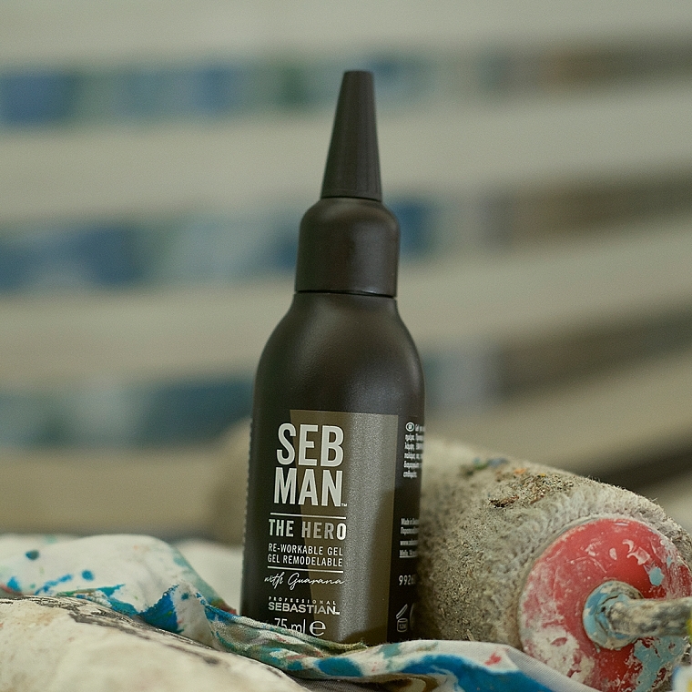 Universal Styling Hair Gel - Sebastian Professional Seb Man The Hero — photo N3