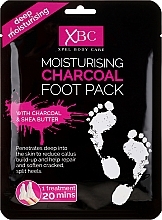 Fragrances, Perfumes, Cosmetics Foot Socks Mask - Xpel Marketing Ltd Body Care Moisturising Charcoal Foot Pack