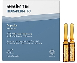 Fragrances, Perfumes, Cosmetics Whitening Moisturizing Ampoules - Sesderma Hidraderm TRX Ampoules