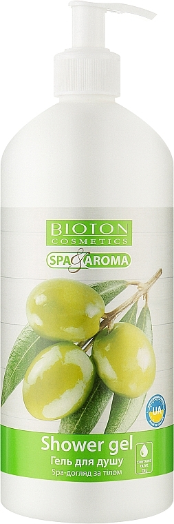 Olive Oil Shower Gel - Bioton Cosmetics Spa & Aroma Shower Gel — photo N1