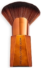 Fragrances, Perfumes, Cosmetics Makeup Brush - Makeup Revolution Glow Splendour Highlighter Fan Brush