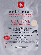 GIFT! CC Cream - Erborian CC Cream High Definition Radiance Face Cream SPF25 (sample) — photo N3