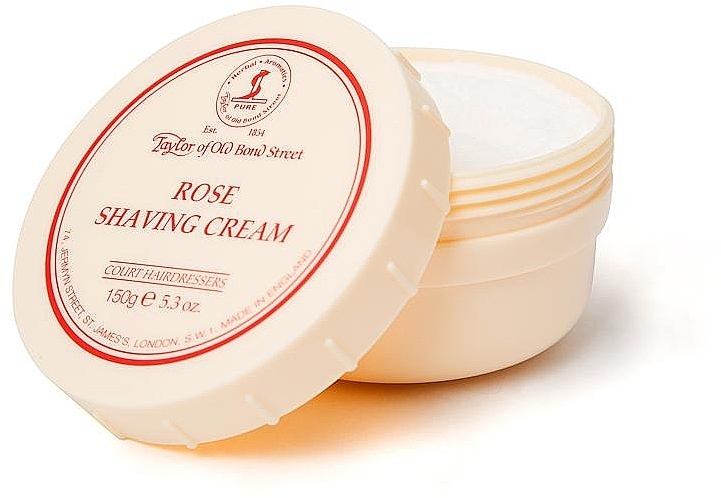 Shaving Cream "Rose" - Taylor of Old Bond Street Rose Shaving Cream Bowl — photo N2