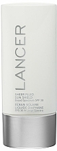 Fragrances, Perfumes, Cosmetics Sunscreen Fluid - Lancer Sheer Fluid Sun Protection SPF30