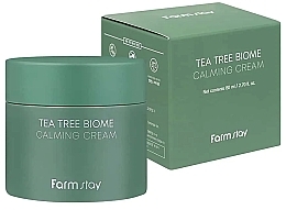 Fragrances, Perfumes, Cosmetics Tea Tree Face Cream for Problem Skin - FarmStay Tea Tree Biome Calming Cream