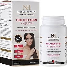 Hair, Skin & Nail Care Complex - Noble Health Kolagen + Ceratin — photo N1