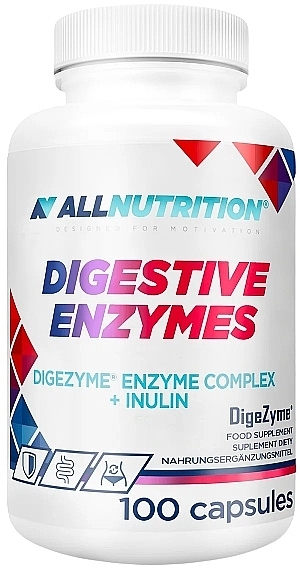 Digestive Enzymes, 100 Caps - Allnutrition Digestive Enzymes — photo N1