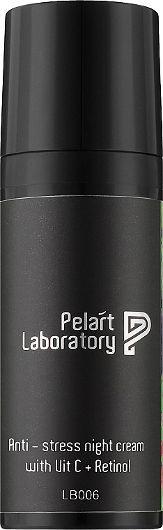 Vitamin C & Retinol Antioxidant Night Cream - Pelart Laboratory Anti-stress Night Cream With Vit C+ Retinol — photo N1