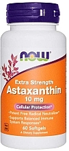 Antioxidant "Astaxanthin", Capsules, 10 mg - Now Foods Astaxanthin Extra Strength — photo N1