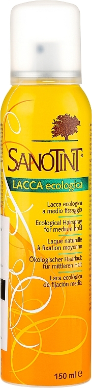 Eco Hair Spray - Sanotint — photo N1