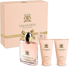 Fragrances, Perfumes, Cosmetics Trussardi Delicate Rose - Set (edt/30ml + b/l/30ml x 2)