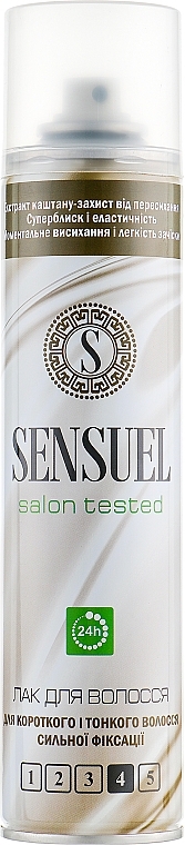 Strong Hold Hair Spray - Sensuel — photo N3