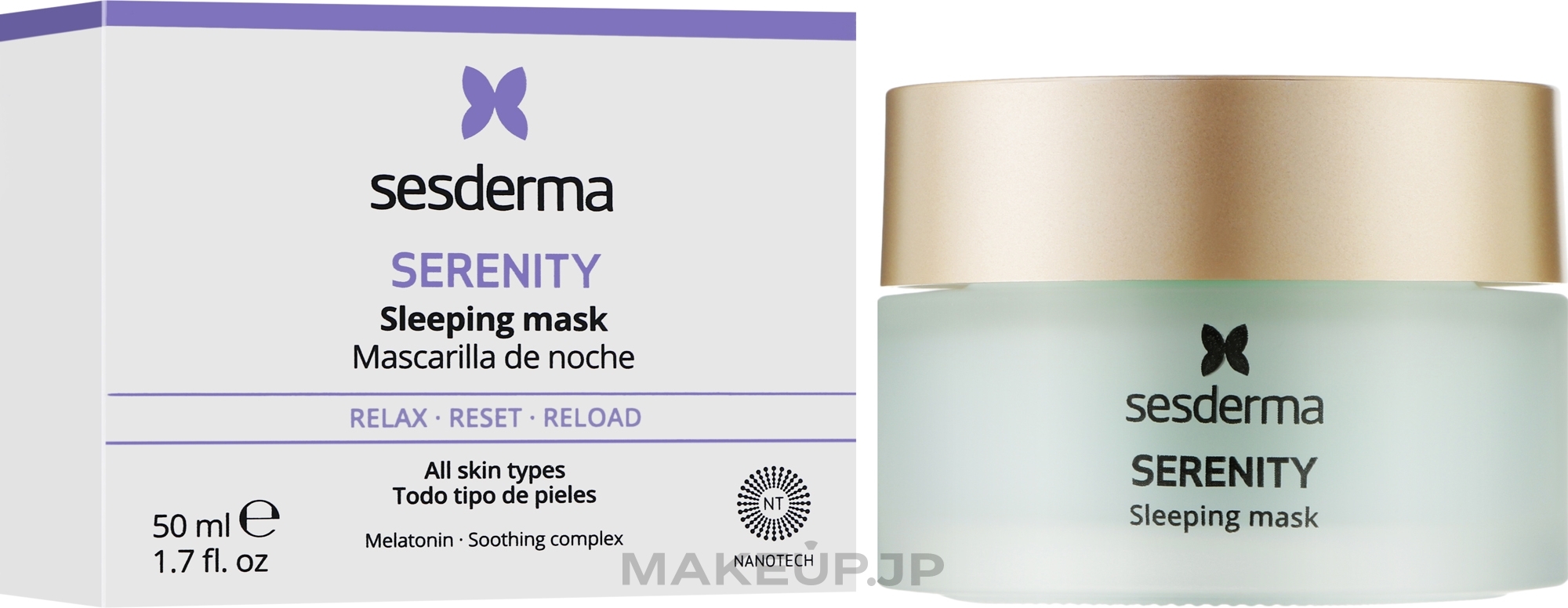 Night Face Mask - Sesderma Serenity Sleeping Mask — photo 50 ml