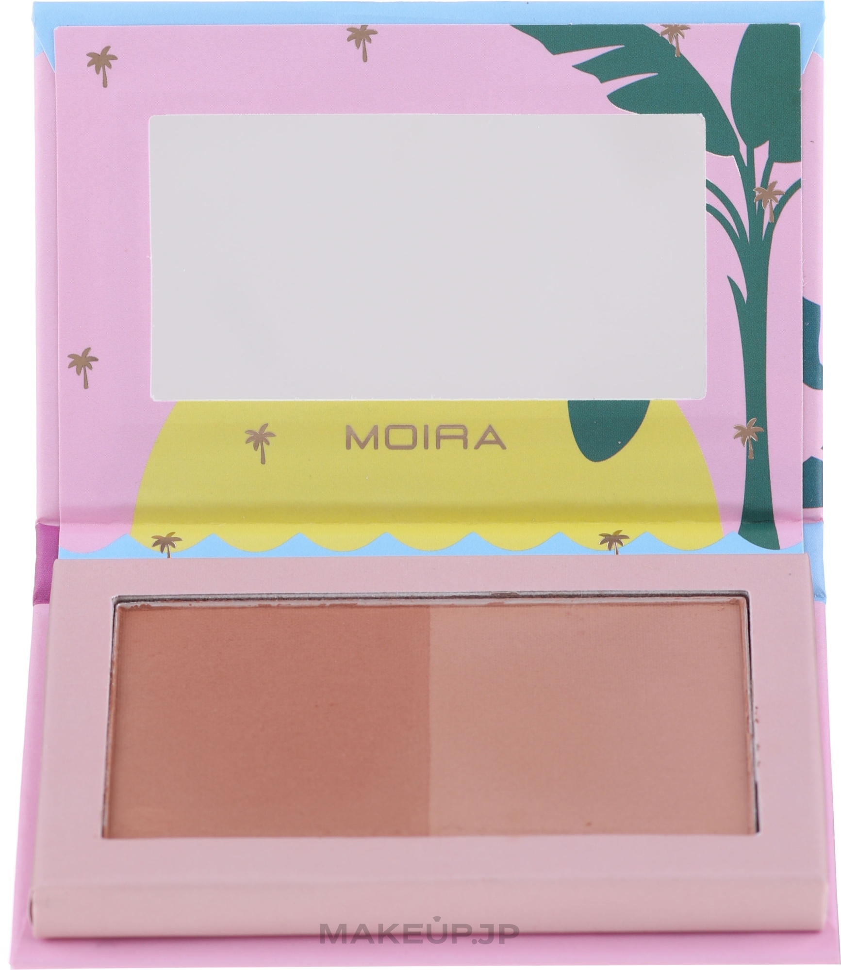 Face Bronzer - Moira Island Queen Bronzed Goddess Duo — photo 7.5 g