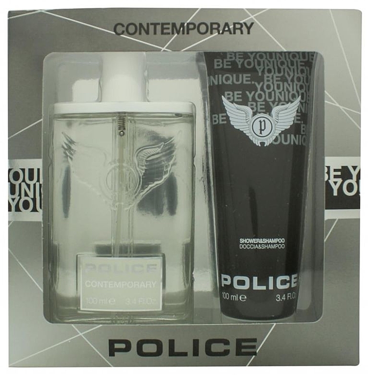 Police Contemporary - Set (edt/100ml + sh/gel/100ml) — photo N1