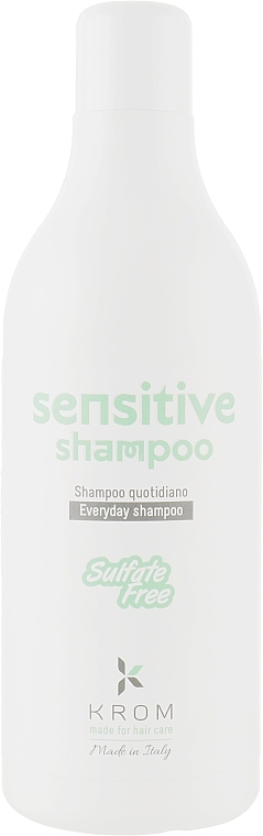 Sulfate-Free Shampoo for Daily Use - Krom Sensitive Shampoo — photo N9