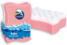 Fragrances, Perfumes, Cosmetics Massage Bath Sponge "Fala", pink - Ocean