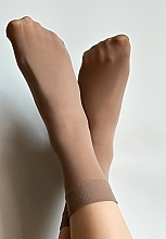 Knee Socks 'Katrin', 40 Den, naturale - Veneziana — photo N1