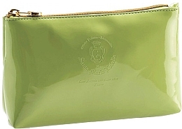 Fragrances, Perfumes, Cosmetics Cosmetic Bag 21 x 5.5 x 13 cm, light green - Santa Maria Novella Cosmetic Bag Apple Green