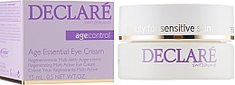 Fragrances, Perfumes, Cosmetics Anti-Aging Eye Cream with Peony Extract - Declare Age Control Age Essential Eye Cream