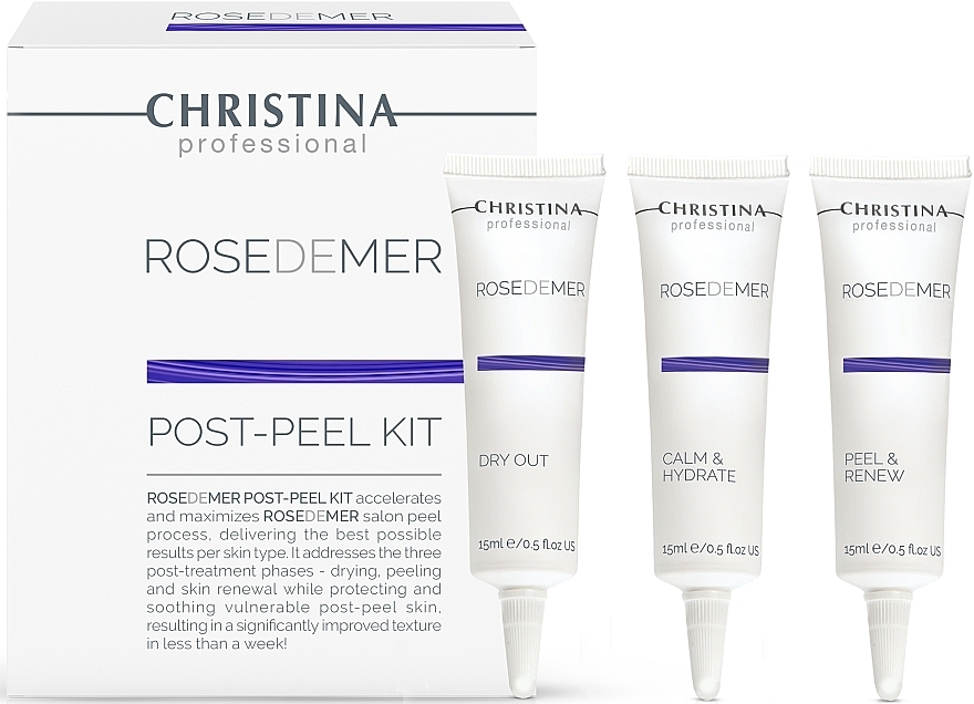 Set - Christina Rose De Mer Post Peeling Kit (ser/15ml + ser/15ml + cr/mask/15ml) — photo N4