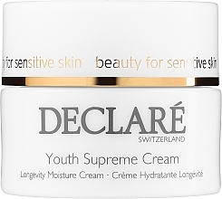 Fragrances, Perfumes, Cosmetics Anti-Aging Cream - Declare Pro Youthing Youth Supreme Cream