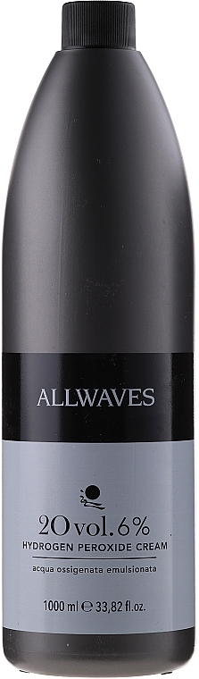 Oxidant Cream - Allwaves Cream Hydrogen Peroxide 6% — photo N20