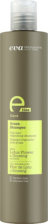 Refreshing Shampoo for Oily Hair - Eva Professional E-line Fresh Shampoo — photo N1