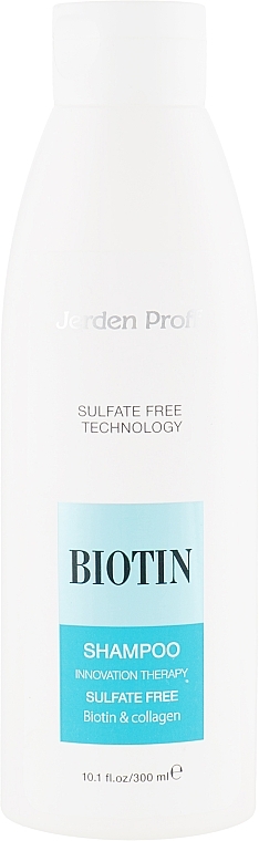 Sulfate-Free Shampoo with Biotin & Collagen - Jerden Proff Biotin — photo N4