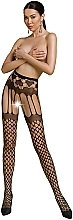 Fragrances, Perfumes, Cosmetics Erotic Bodystocking Tights, ECO, S009, black - Passione