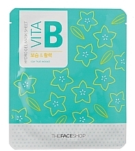 Fragrances, Perfumes, Cosmetics Face Mask - The Face Shop Hydro Vita B Gel Mask Sheet