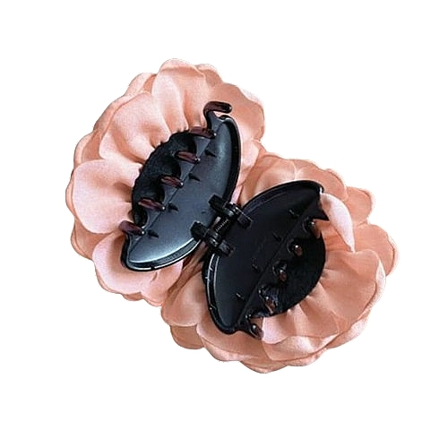 Hair Clip, 9 cm, pink - Ecarla — photo N2