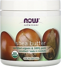 Fragrances, Perfumes, Cosmetics Shea Butter - Now Foods Solutions Certified Organic & 100% Pure Shea Butter