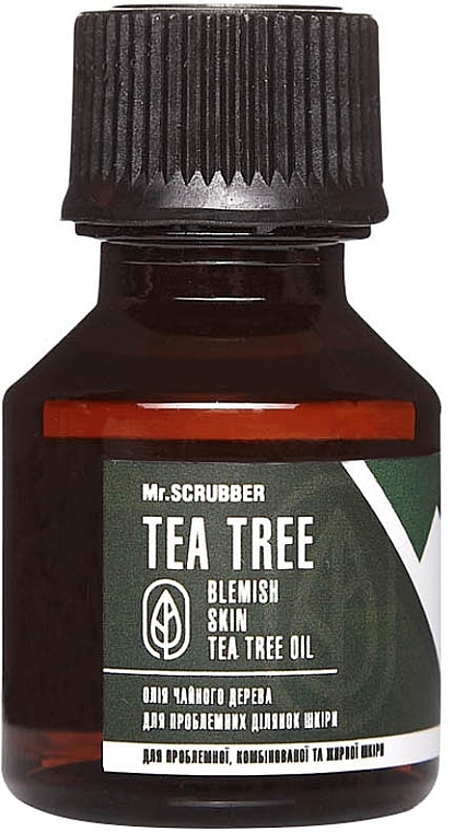 Anti-Blemish Tea Tree Oil - Mr.Scrubber Tea Tree Blemish Skin Tea Tree Oil — photo N1