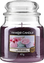 Scented Candle in Jar - Yankee Candle Berry Mochi Candle — photo N7