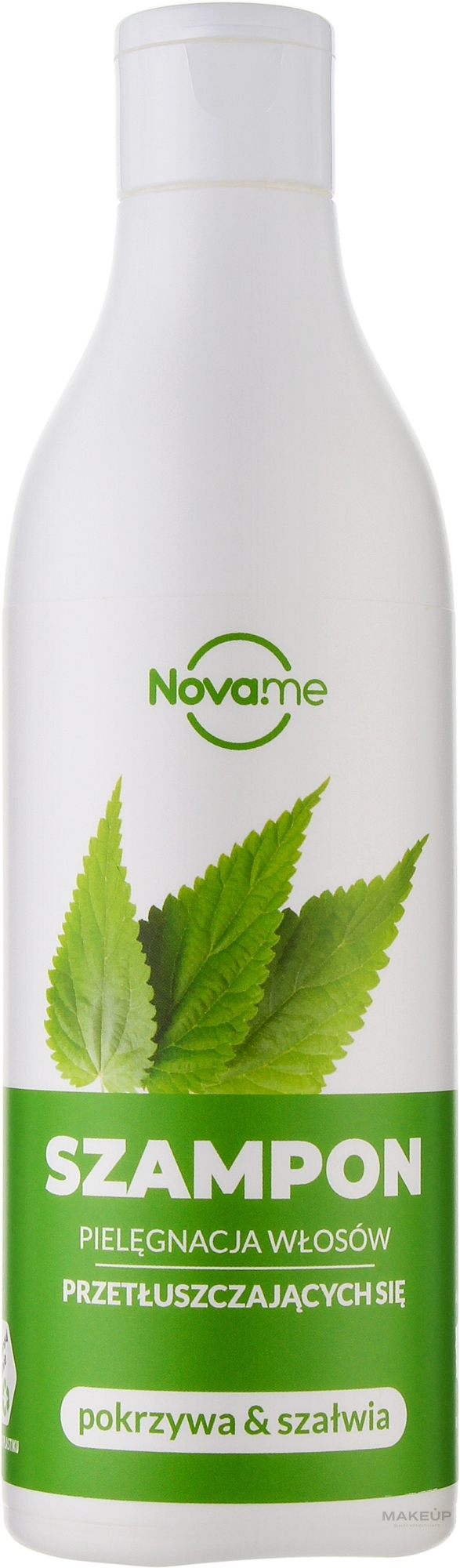 Nettle & Sage Shampoo for Oily Hair - Novame — photo 300 ml