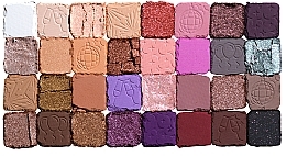 Eye & Face Shadow Palette, 32 shades - NYX Professional Makeup Ultimate Party on Sunset — photo N11