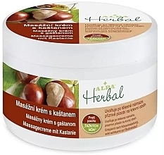 Fragrances, Perfumes, Cosmetics Chestnut Body Massage Cream - Alpa Herbal