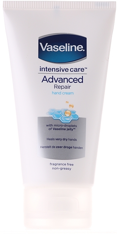 Very Dry Hand Cream - Vaseline Intensive Care Advanced Repair Hand Cream — photo N1