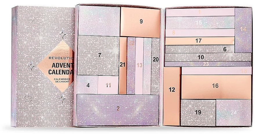 アドベントカレンダーセット 24商品 - Makeup Revolution Advent Calendar 2024 — photo N3